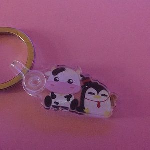 Small custom keychain